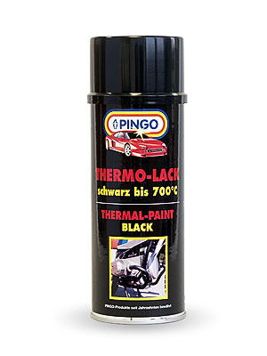 Pingo Thermal-paint black matt spray 400 ml